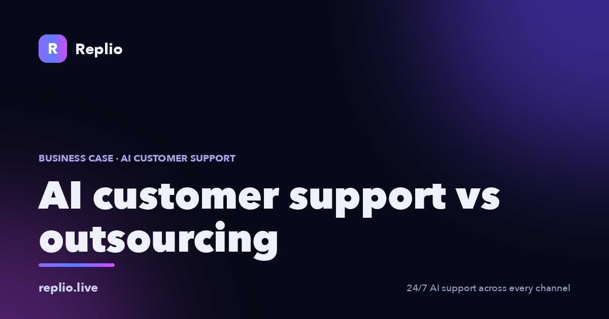 AI customer support vs outsourcing: comparing an AI support layer with an outsourced call centre on cost, speed, languages and control