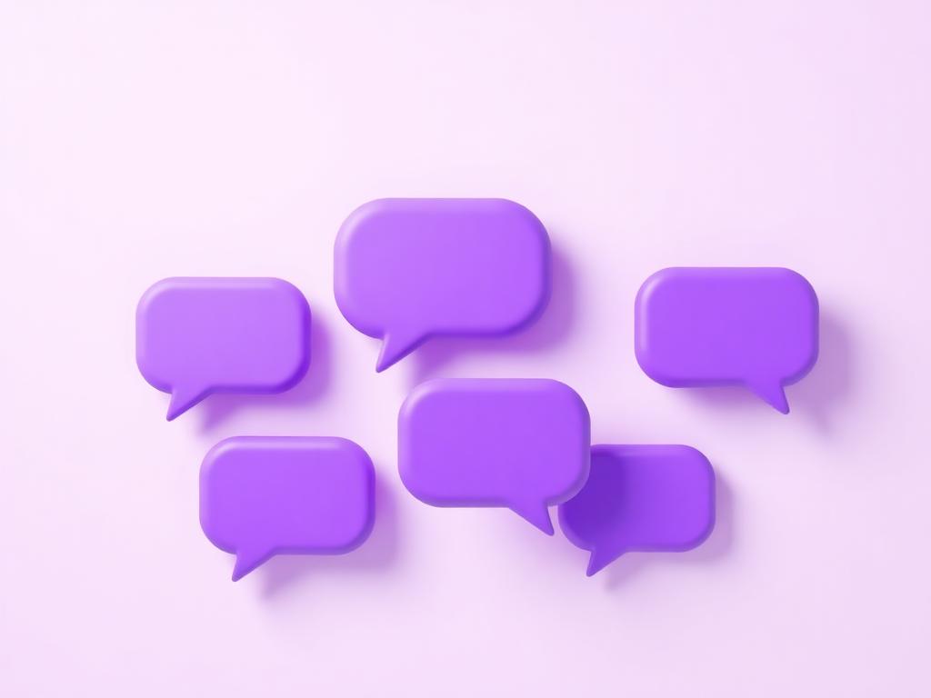 Chat bubbles representing unified customer conversations